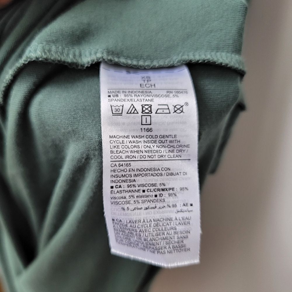 OLD NAVY Hunter Green Fit & Flare Jersey-Knit Maxi Dress for Women Size XS - Picture 7 of 7